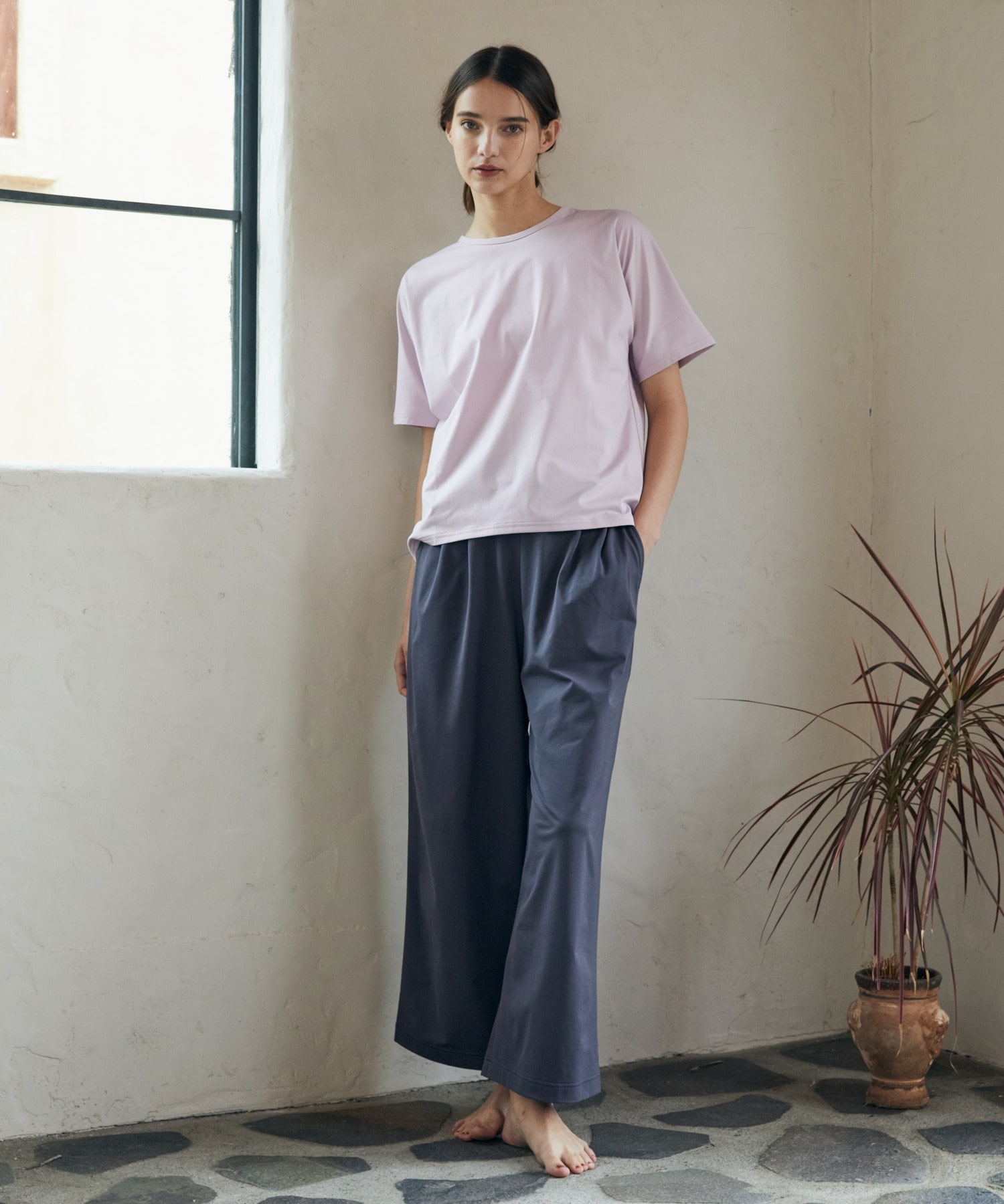 【Julier】ムーブプライムTシャツ/UVカット・吸水速乾 詳細画像 ブラック 4