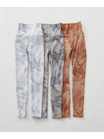 【Julier】palm treeプリントスーパーハイレギンス/UVカット・吸汗速乾・ホットヨガ対応・水着・水陸両用 詳細画像 オレンジ 8