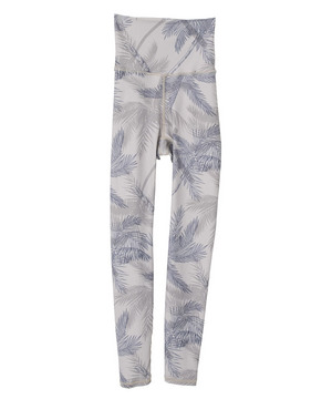 【Julier】palm treeプリントスーパーハイレギンス/UVカット・吸汗速乾・ホットヨガ対応・水着・水陸両用 詳細画像 ベージュ 2