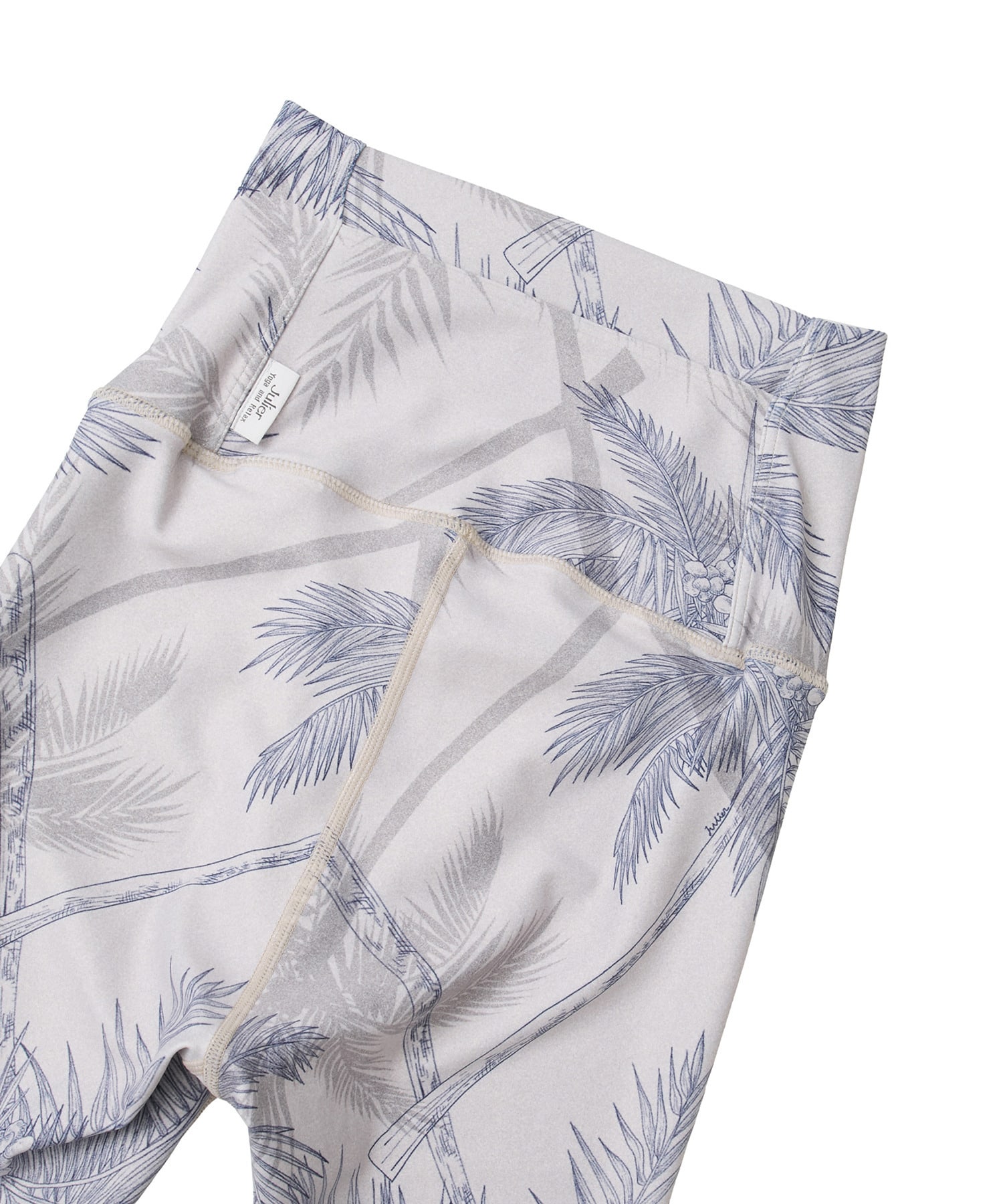 【Julier】palm treeプリントスーパーハイレギンス/UVカット・吸汗速乾・ホットヨガ対応・水着・水陸両用 詳細画像 オレンジ 12