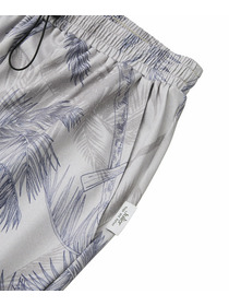 【Julier】palm treeプリントギャザーパンツ/UVカット・吸汗速乾・ホットヨガ対応・水着・水陸両用 詳細画像 オレンジ 10