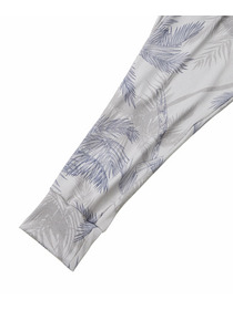 【Julier】palm treeプリントギャザーパンツ/UVカット・吸汗速乾・ホットヨガ対応・水着・水陸両用 詳細画像 オレンジ 15