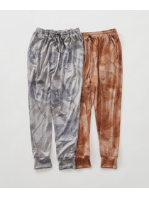 【Julier】palm treeプリントギャザーパンツ/UVカット・吸汗速乾・ホットヨガ対応・水着・水陸両用 詳細画像 オレンジ 5