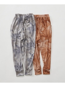 【Julier】palm treeプリントギャザーパンツ/UVカット・吸汗速乾・ホットヨガ対応・水着・水陸両用 詳細画像 オレンジ 6