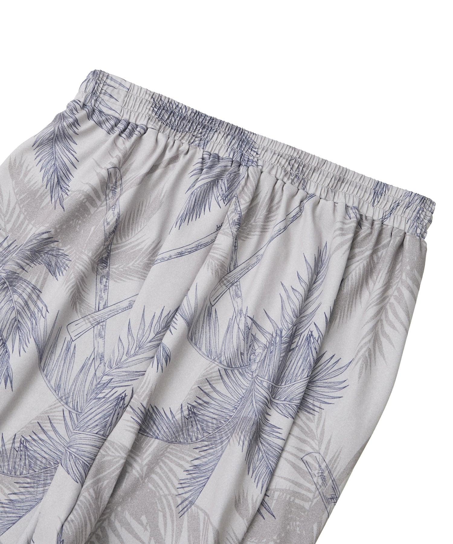 【Julier】palm treeプリントギャザーパンツ/UVカット・吸汗速乾・ホットヨガ対応・水着・水陸両用 詳細画像 オレンジ 9