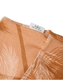 【Julier】palm treeプリントショートパンツ/UVカット・吸汗速乾・ホットヨガ対応・水着・水陸両用 詳細画像 ベージュ 12