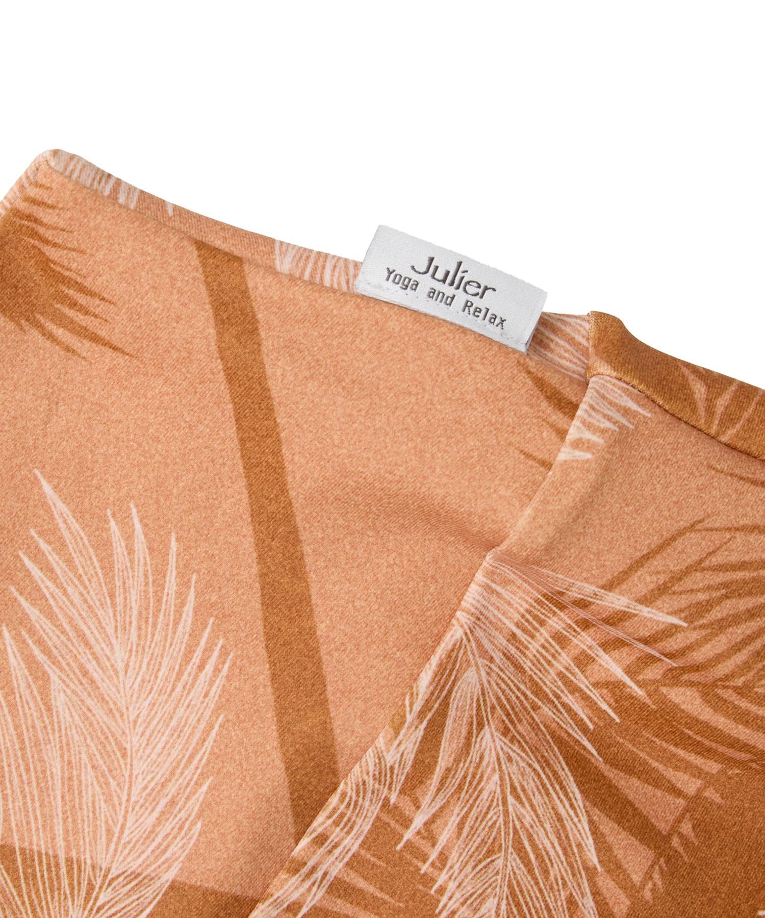 【Julier】palm treeプリントショートパンツ/UVカット・吸汗速乾・ホットヨガ対応・水着・水陸両用 詳細画像 ベージュ 12