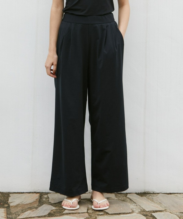 ムーブプライムワイドパンツ 詳細画像 ブラック 1