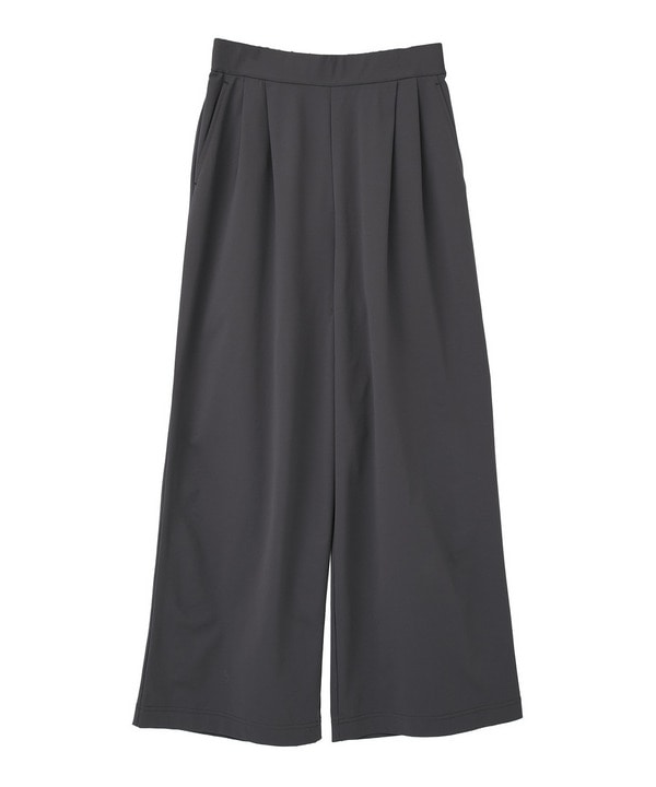 ムーブプライムワイドパンツ 詳細画像 チャコール 2