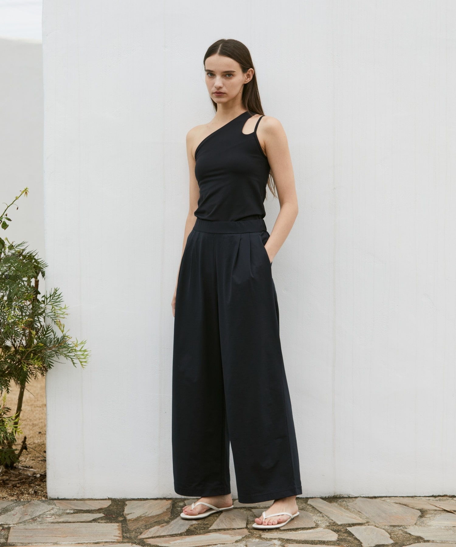 【Julier】ムーブプライムワイドパンツ 詳細画像 ブラック 6