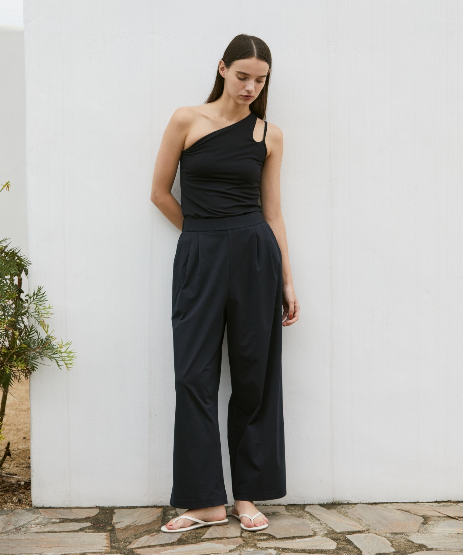 【Julier】ムーブプライムワイドパンツ 詳細画像 ブラック 7