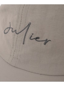 【Julier】撥水アウトドアキャップ/UVカット・撥水 詳細画像 ブラック 8