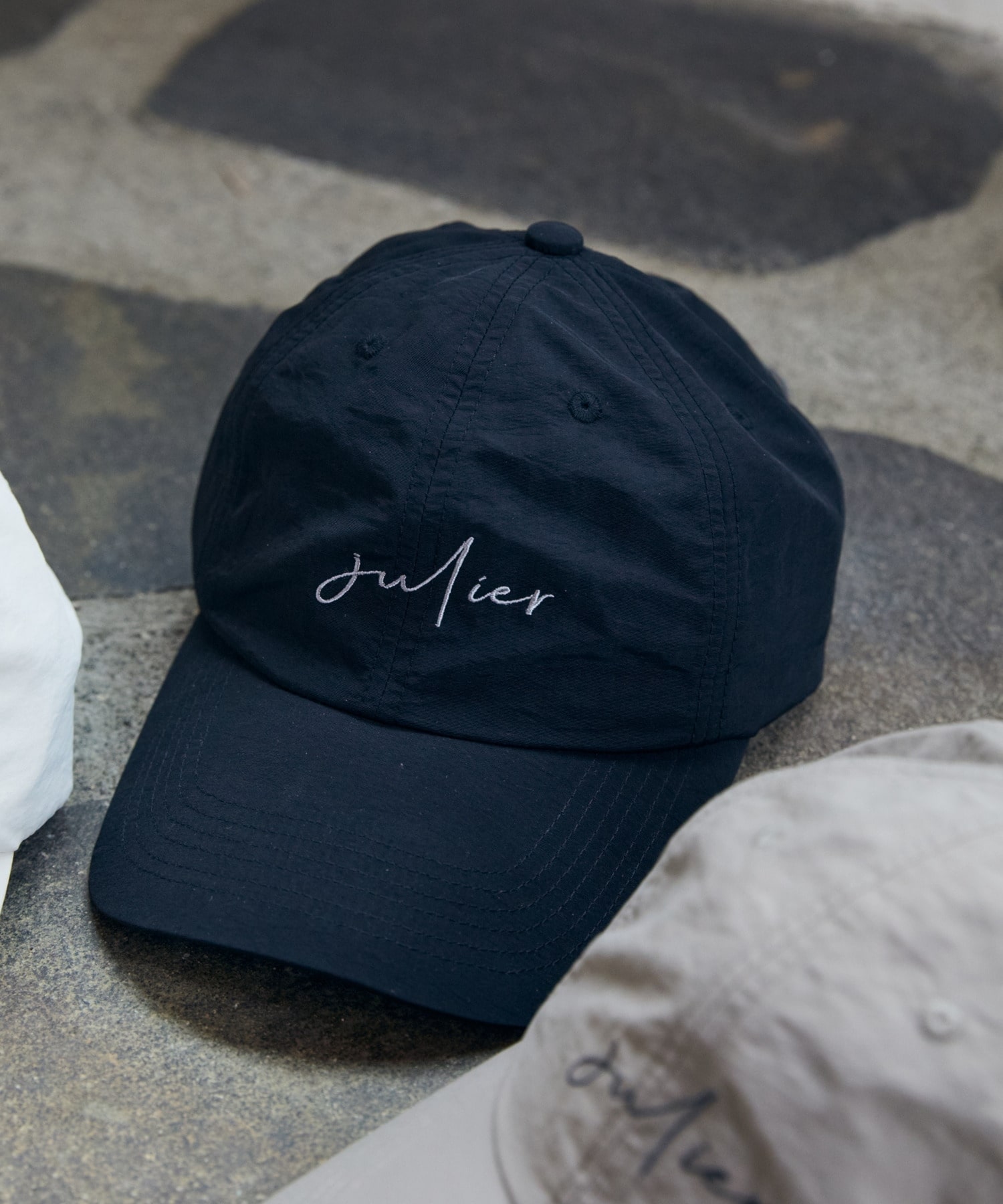 【Julier】撥水アウトドアキャップ/UVカット・撥水 詳細画像 ブラック 2