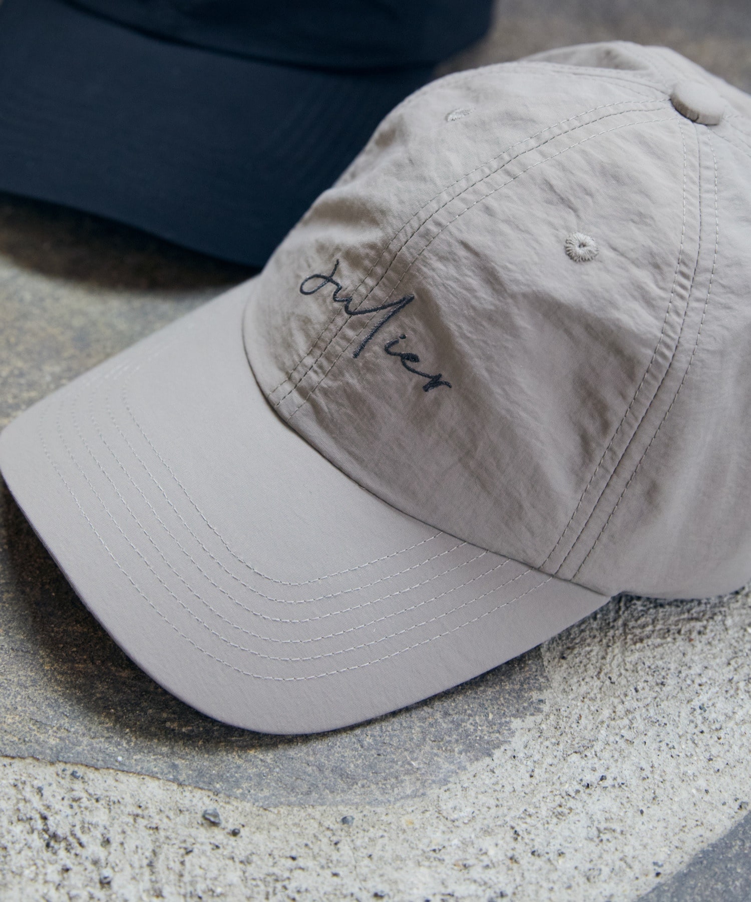 【Julier】撥水アウトドアキャップ/UVカット・撥水 詳細画像 ブラック 3