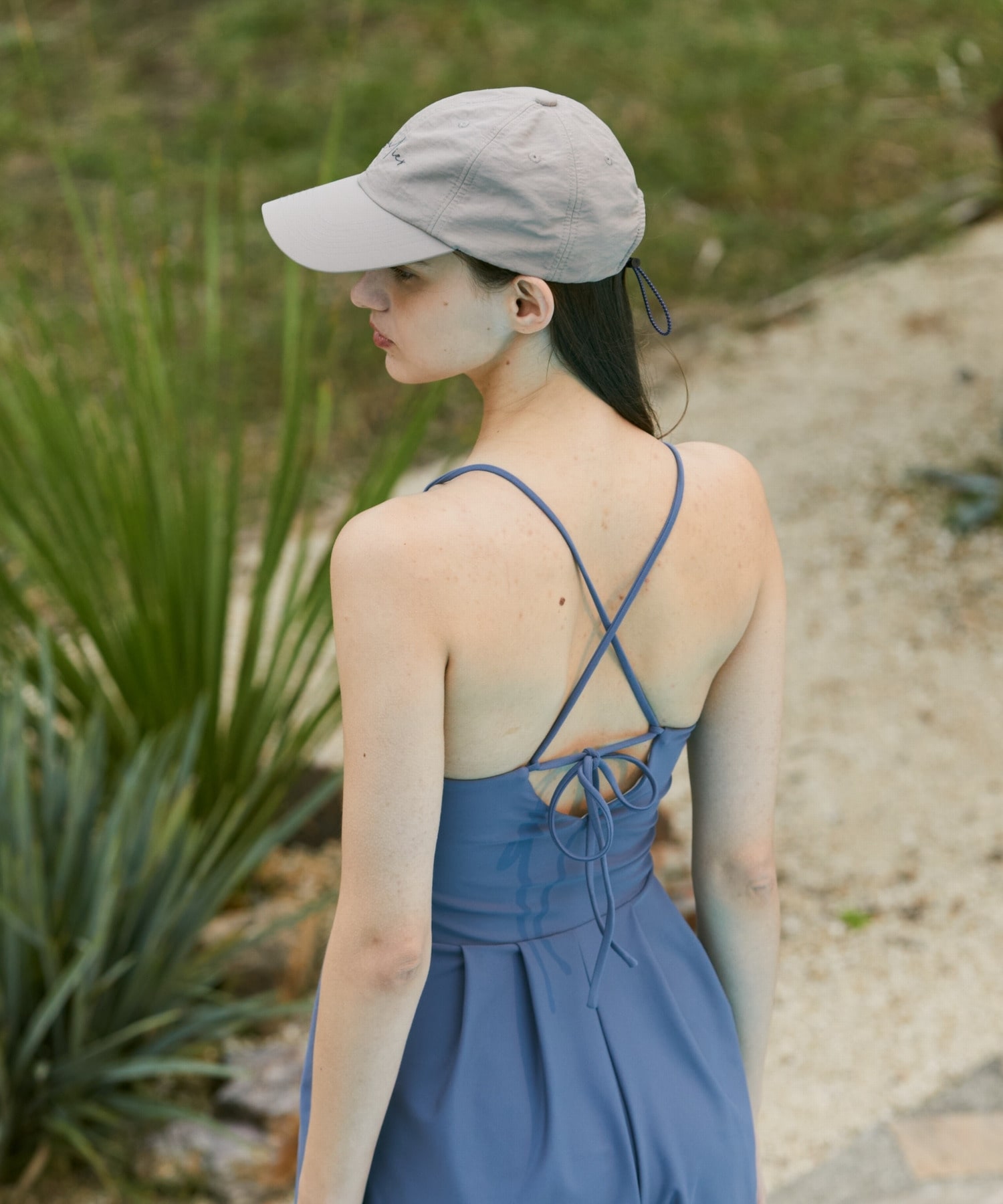 【Julier】撥水アウトドアキャップ/UVカット・撥水 詳細画像 ブラック 4