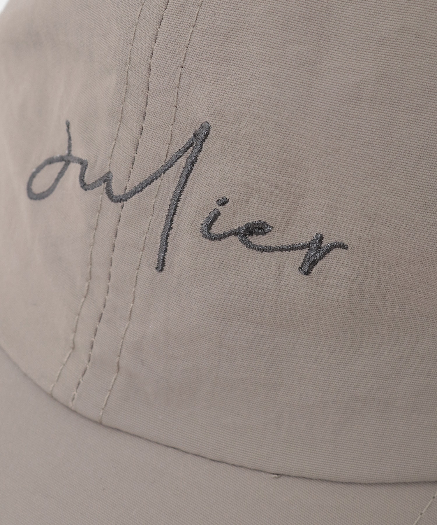 【Julier】撥水アウトドアキャップ/UVカット・撥水 詳細画像 ブラック 8