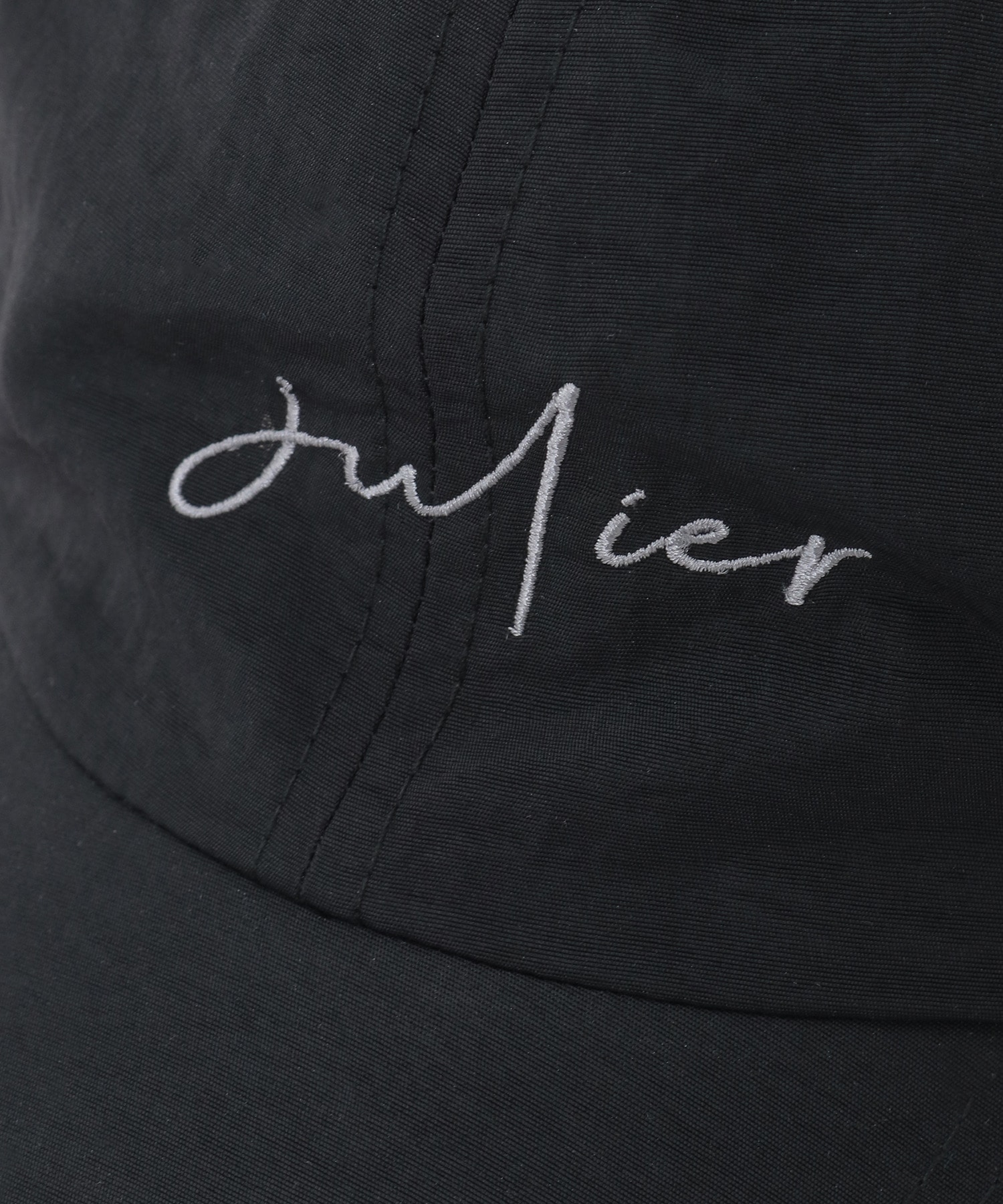 【Julier】撥水アウトドアキャップ/UVカット・撥水 詳細画像 ブラック 9