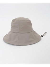 【Julier】撥水アウトドアハット/UVカット・撥水・紐取り外し可能 詳細画像 ブラック 7