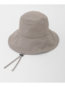 【Julier】撥水アウトドアハット/UVカット・撥水・紐取り外し可能 詳細画像 ブラック 8