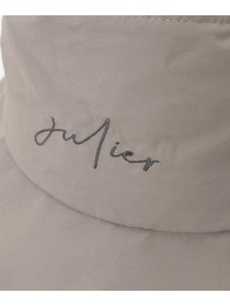 【Julier】撥水アウトドアハット/UVカット・撥水・紐取り外し可能 詳細画像 ブラック 9