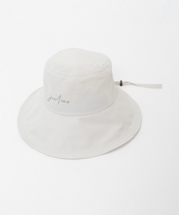 撥水アウトドアハット/UVカット・撥水・紐取り外し可能 詳細画像 オフホワイト 2