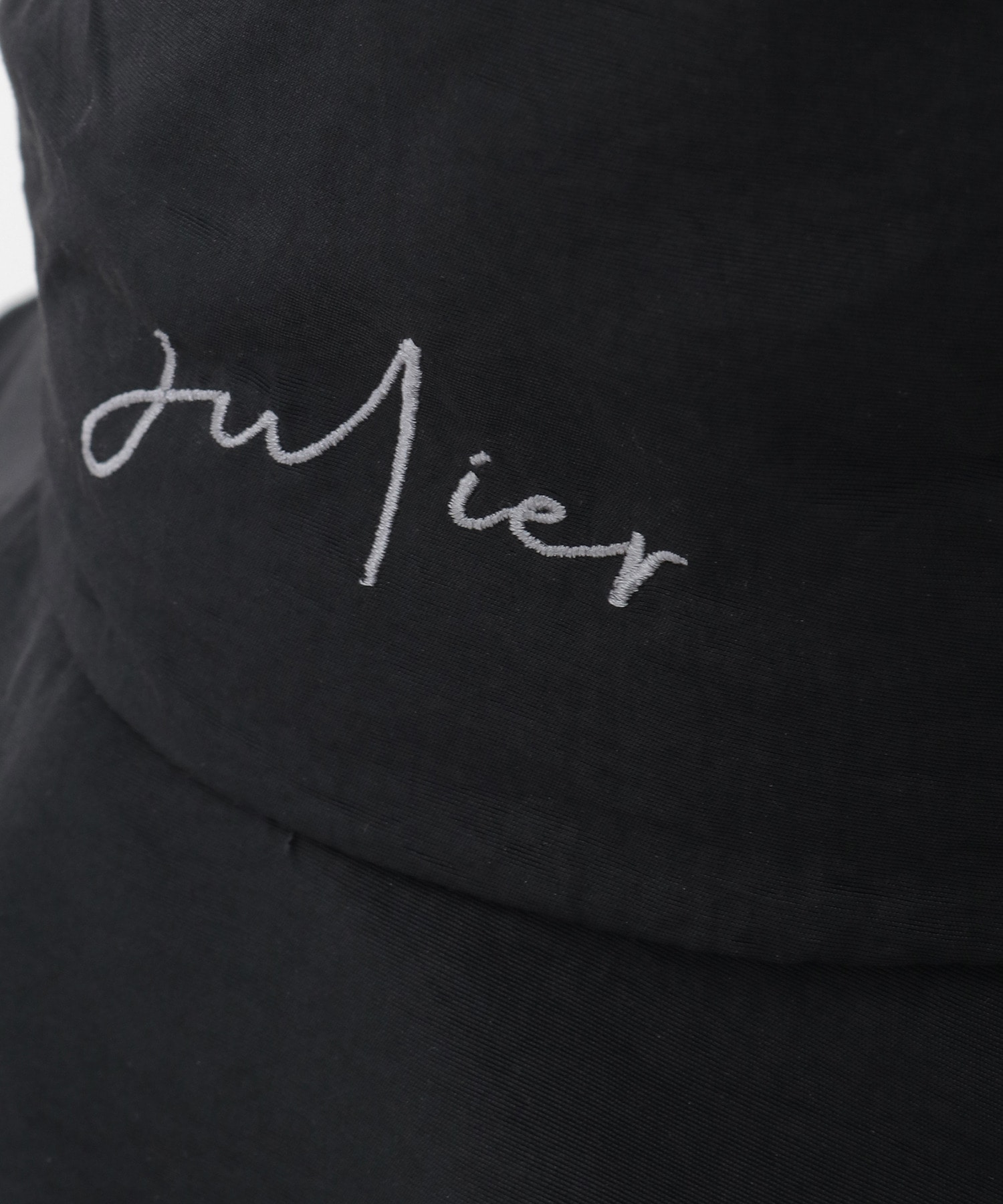 【Julier】撥水アウトドアハット/UVカット・撥水・紐取り外し可能 詳細画像 ブラック 16