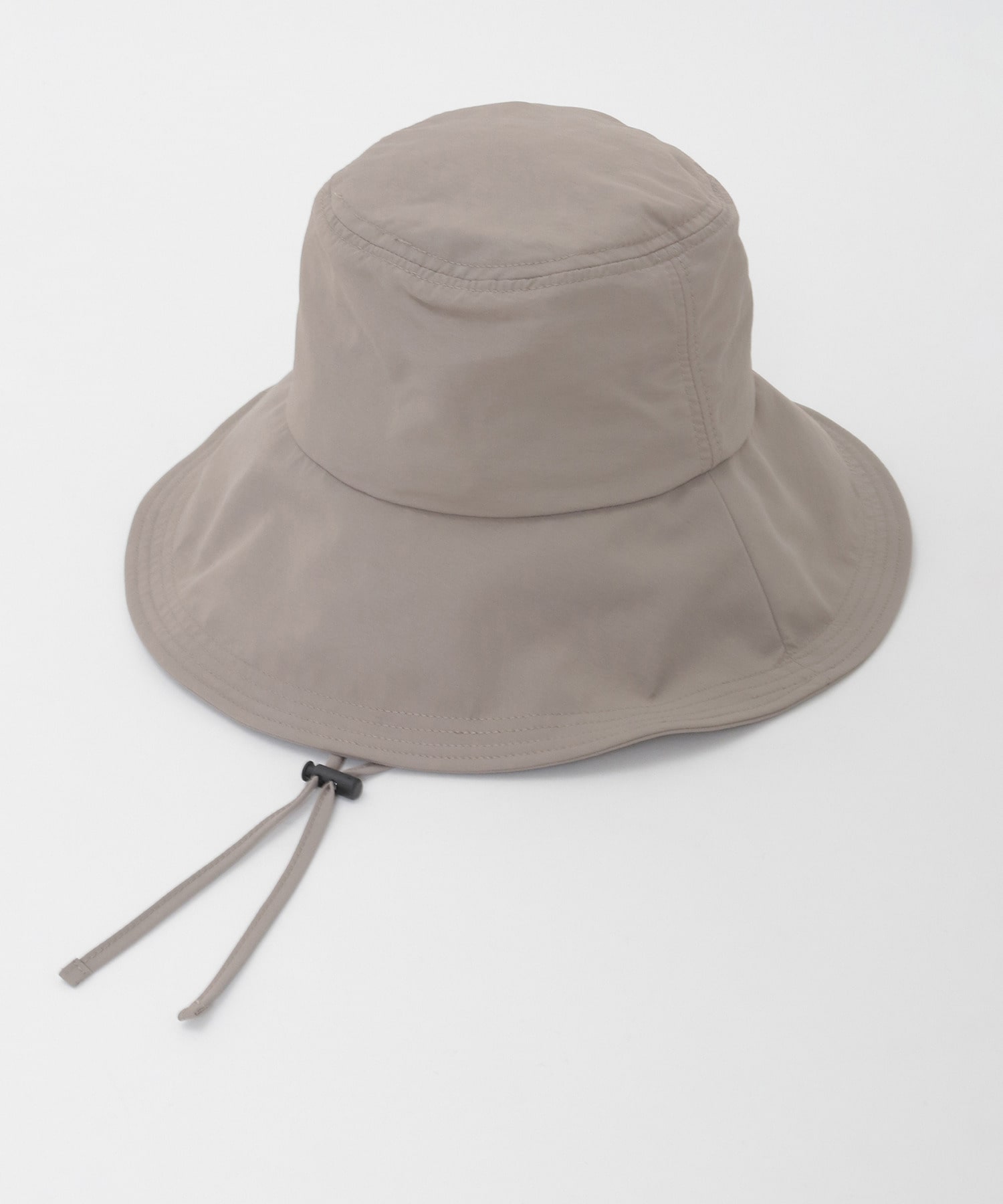 【Julier】撥水アウトドアハット/UVカット・撥水・紐取り外し可能 詳細画像 ブラック 8