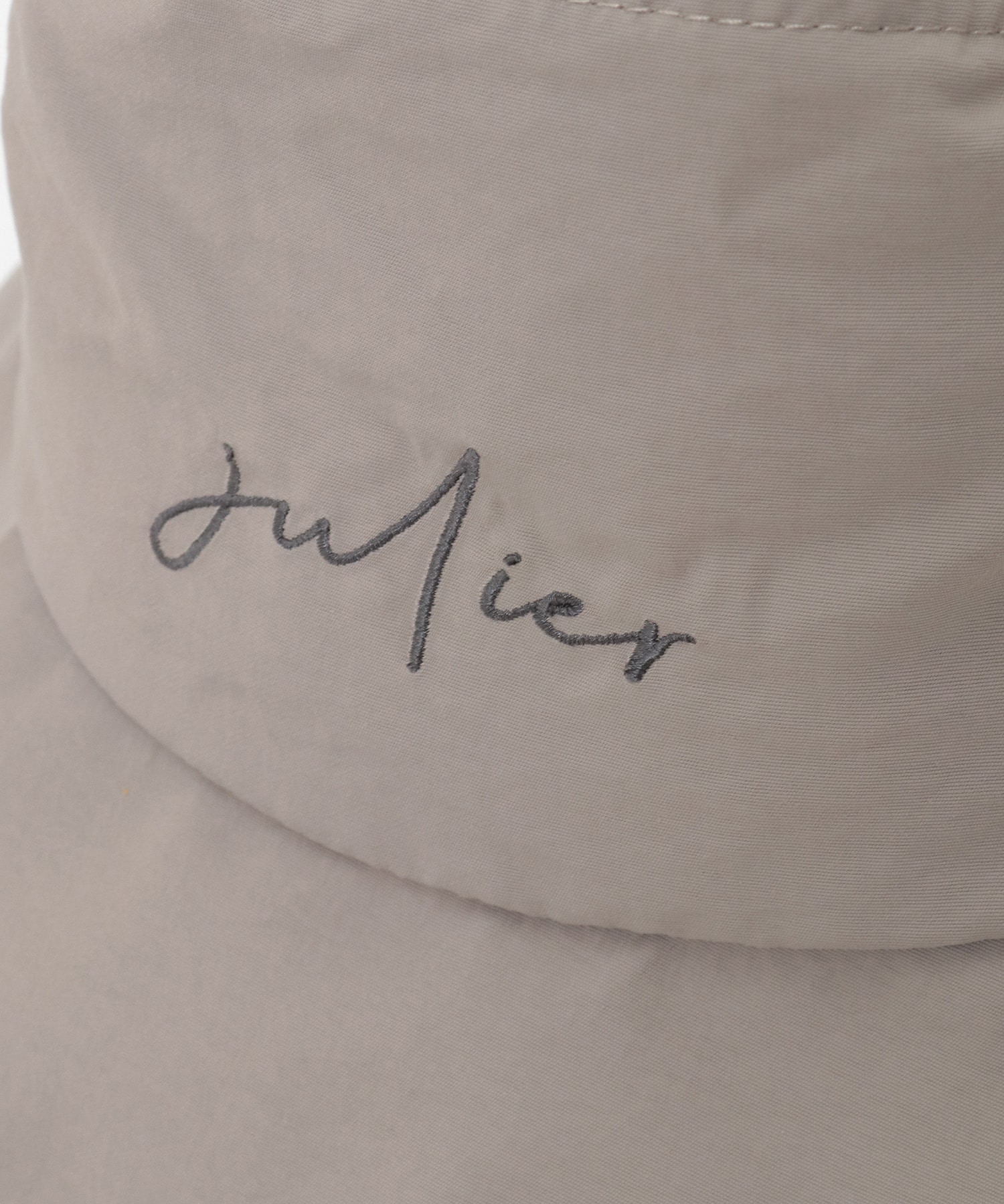 【Julier】撥水アウトドアハット/UVカット・撥水・紐取り外し可能 詳細画像 ブラック 9