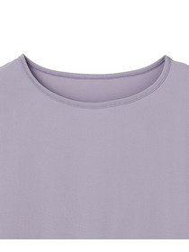 【Julier】【定番】Ecocoベア天竺チュニック/エコ・UVカット・吸汗速乾・ハイストレッチ・ホットヨガ対応・ラッシュガード 詳細画像 ブラック 9