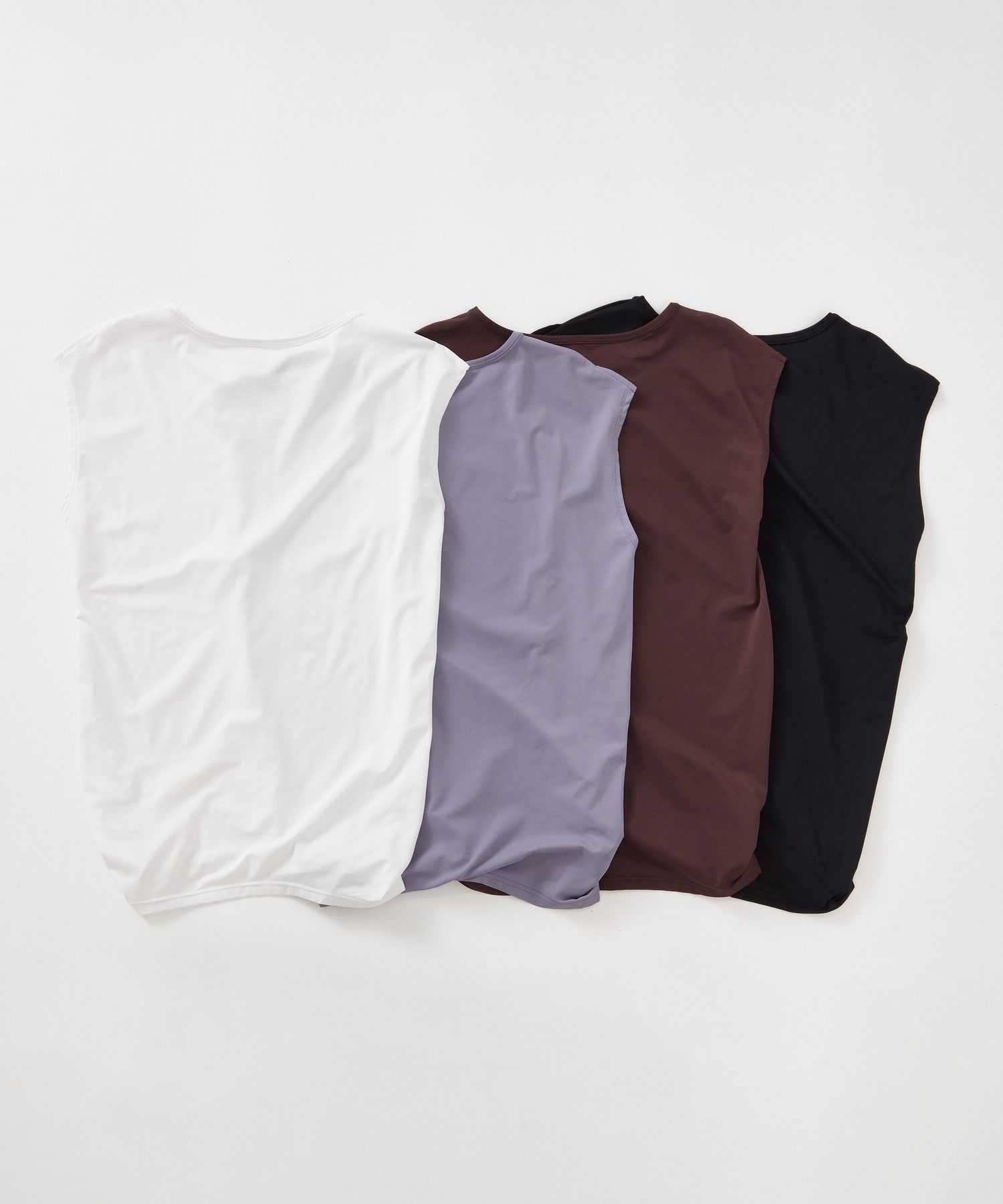 【Julier】【定番】Ecocoベア天竺チュニック/エコ・UVカット・吸汗速乾・ハイストレッチ・ホットヨガ対応・ラッシュガード 詳細画像 ブラック 8