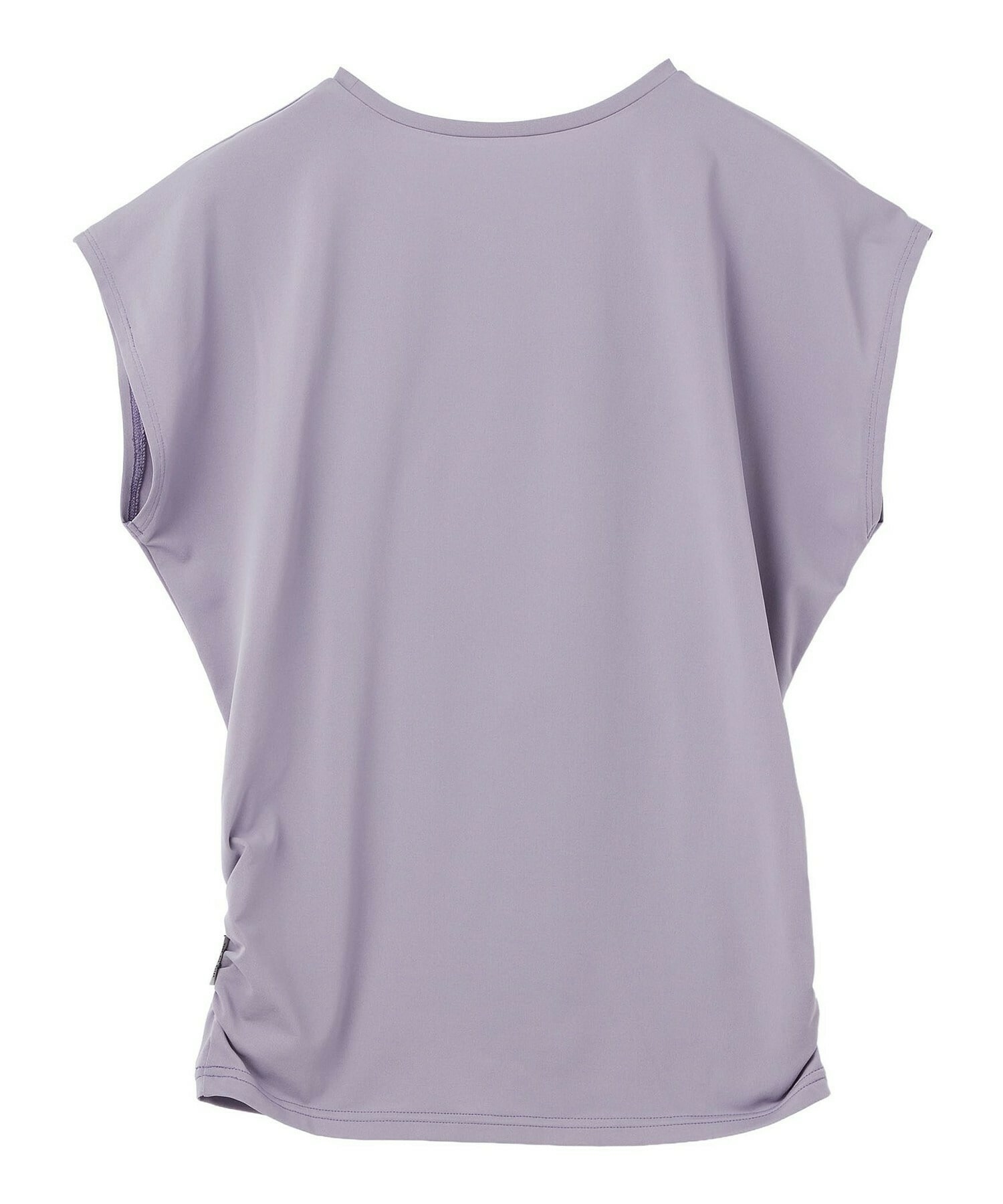 【Julier】【定番】Ecocoフレンチスリーブトップス/エコ・UVカット・吸汗速乾・ハイストレッチ・ホットヨガ対応・ラッシュガード 詳細画像 ラベンダー 3