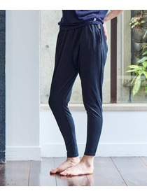 【Julier】【定番】Ecocoギャザーパンツ/エコ・UVカット・吸汗速乾・ハイストレッチ・ホットヨガ対応・ラッシュガード・マタニティ対応 詳細画像 ブラック 7