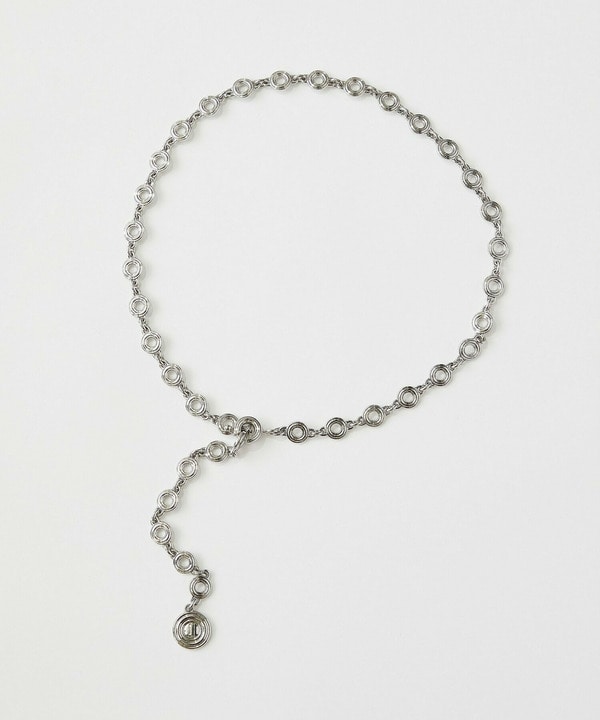 【unbilanc】＜DEHANCHE＞ ELYS-CHS Elysees Chain Silver