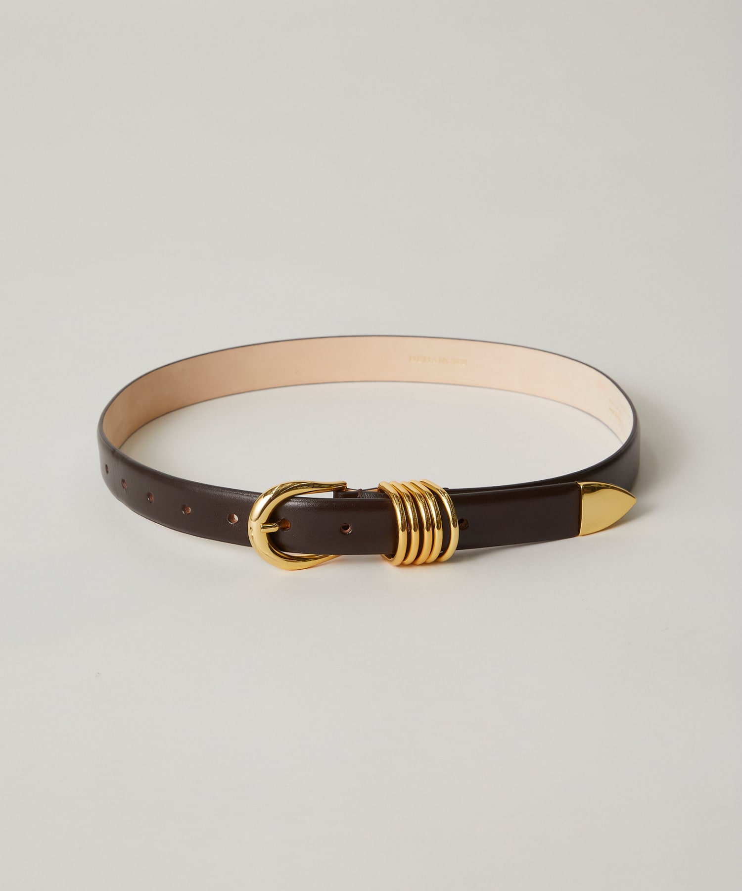 【unbilanc】＜DEHANCHE＞HOLLY-G Hollyhock Gold 詳細画像 ダークブラウン 1