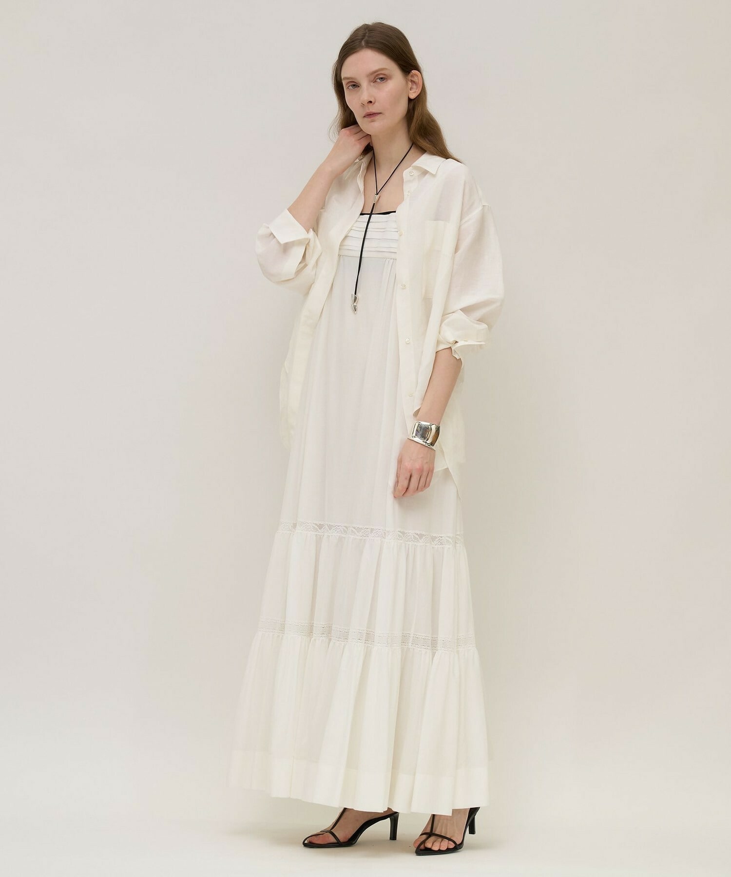 【unbilanc】カリーナブリルワンピース 詳細画像 ホワイト 1