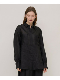 【unbilanc】ラミールシャツ 詳細画像 ブラック 20