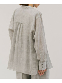 【unbilanc】ラミールシャツ 詳細画像 ライトグレー 5