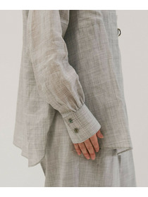 【unbilanc】ラミールシャツ 詳細画像 ライトグレー 6