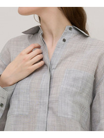 【unbilanc】ラミールシャツ 詳細画像 ブラック 8