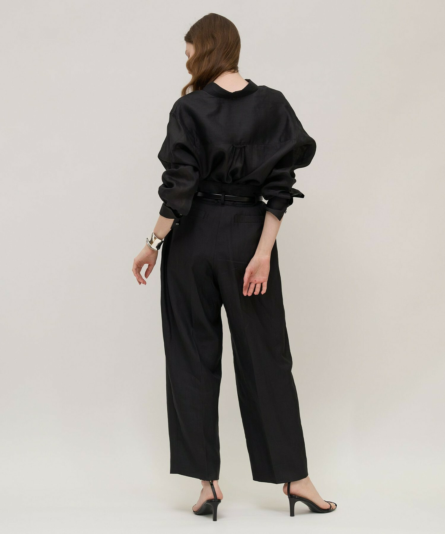 【unbilanc】ラミールシャツ 詳細画像 ブラック 15