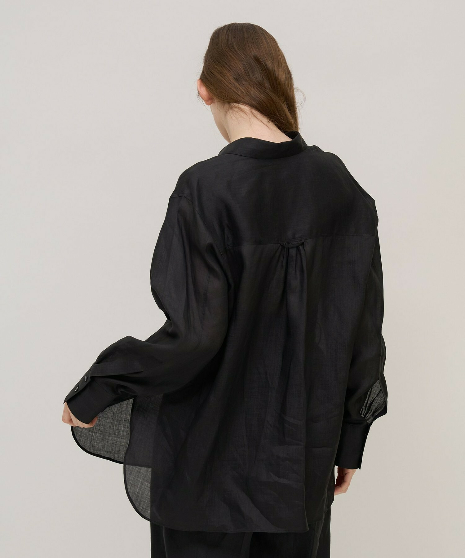 【unbilanc】ラミールシャツ 詳細画像 ブラック 22