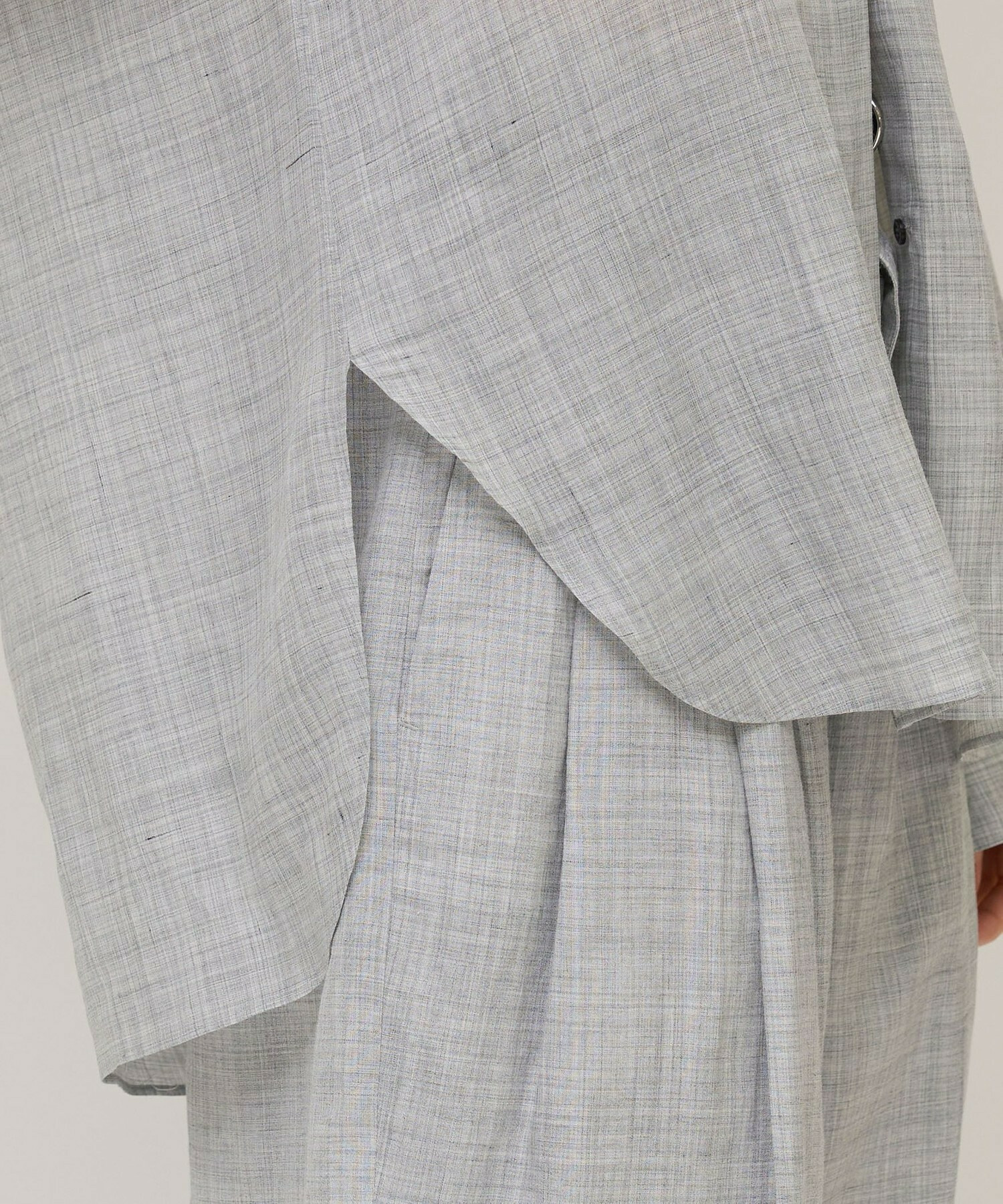 【unbilanc】ラミールシャツ 詳細画像 ブラック 9