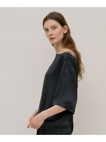 【unbilanc】ジョーダンブラウスT 詳細画像 チャコールグレー 14