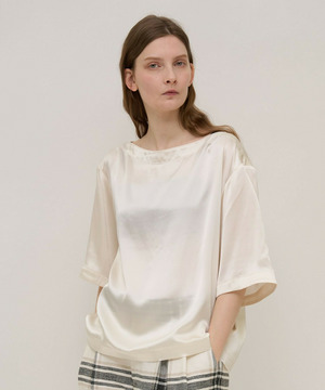 【unbilanc】ジョーダンブラウスT 詳細画像 ホワイト 1