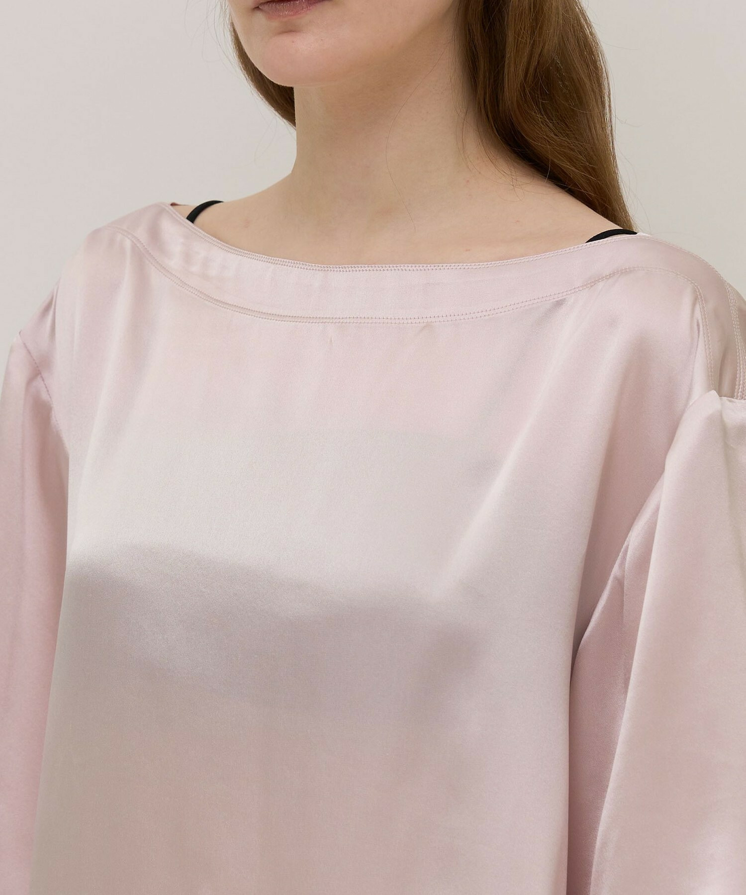 【unbilanc】ジョーダンブラウスT 詳細画像 チャコールグレー 7