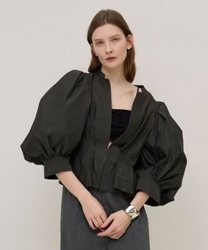 【unbilanc】カリーナブリルブラウス 詳細画像 スミクロ 1