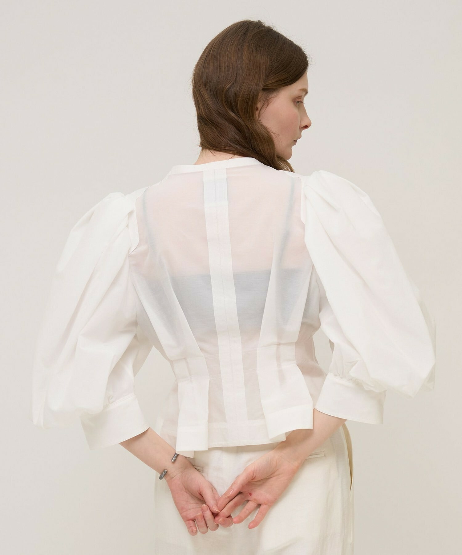【unbilanc】カリーナブリルブラウス 詳細画像 スミクロ 14