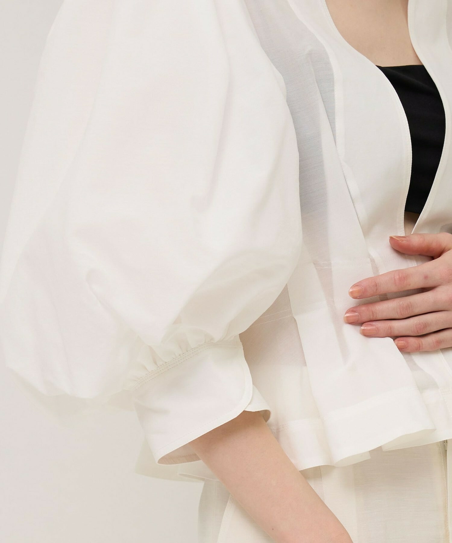 【unbilanc】カリーナブリルブラウス 詳細画像 スミクロ 19