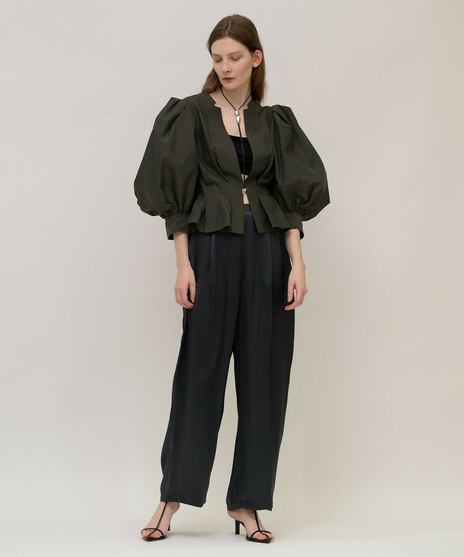 【unbilanc】カリーナブリルブラウス 詳細画像 スミクロ 26