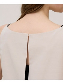 【unbilanc】ロスローマノースリーブ 詳細画像 アイボリー 7